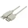 Connectique Cordon USB Type A Mâle/Femelle 2 M 53140