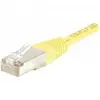 MCAD Dexlan Cordon reseau patch RJ45 FTP CAT 6 0,50 m Jaune
