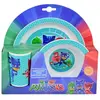 Cijep Set vaisselle assiette, bol, verre enfant Fun House Pyjamasques TU