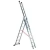 ESCALUX Echelle transformable semi-professionnelle 3x8 barreaux