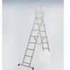 ESCALUX Echelle transformable semi-professionnelle 2x8 barreaux
