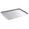 Viphome 6VAJ100AG Lot de 3 Plateaux Carton Rectangle Argent