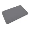 Douceur d'intérieur Tapis microfibre anthracite 45x75 cm