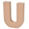 Paris Prix Homéa, Lettre Carton 14 x 3 x H18 cm à Décorer "U"