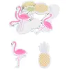 Paris Prix Homéa, Set de 10 Embellisseurs Adhésifs Bois Peint Tropical