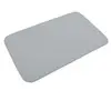 Douceur d'Intérieur CDaffaires tapis de bain microfibre 45*75cm vitamine gris clair