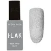 Vernis semi-permanent I-LAK de Peggy Sage flash silver