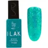 Vernis semi-permanent I-LAK de Peggy Sage green confetti