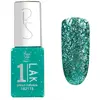 1-LAK Vernis Semi-permanent 3 en 1 de Peggy Sage green twinkle