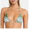 Banana Moon Haut de maillot de bain imprimé vert BOSCO NASSIMA XXL