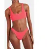 Banana Moon Haut de maillot de bain corail JUSTIN POPCORN XXS