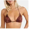 Banana Moon Haut de bikini marron BOSCO NAZCA XS