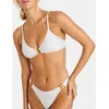 Banana Moon Bas de bikini brillant blanc LINEA CALICARI XL