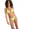 Bas de bikini noué vert MASSA FRUITDALE M