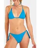 Haut de maillot triangle turquoise YERO BRIGHTSUN L