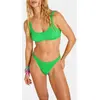 Bas de maillot de bain vert NAIDA POPCORN XXS