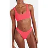 Bas de maillot de bain corail NAIDA POPCORN XXS