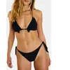 Bas de maillot de bain noir DASIA FRINGES XS