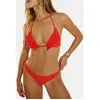 Haut de maillot de bain orange LENNO FRINGES. M