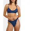 Haut de maillot de bain bleu foncé ITO TANZANIA S