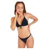 Banana Moon Haut de maillot de bain noir push-up MISKO BLACK L