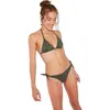 Banana Moon Haut de maillot de bain triangle kaki Rico Colorsun XL