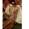 Bas de bikini brésilien léopard LUMA SAVARI M