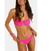 Haut de maillot de bain bandeau rose ZINO SPRING XL