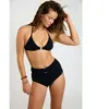 Haut de maillot de bain triangle noir DINEW BLACK M