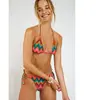 Haut de bikini imprimé zig-zag CIRO NALIKA S