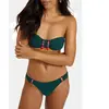 Haut de maillot de bain bandeau vert ZINO TOTEM S