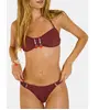 Bas de maillot de bain marron RENA TOTEM L