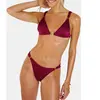Bas de maillot de bain bordeaux AGUA CORALISS M
