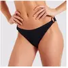 Banana Moon Bas de maillot de bain noir VAIVA SANTAFE M