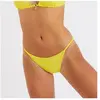 Banana Moon Bas de maillot de bain jaune Lita Sunrib L