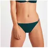 Bas de maillot de bain vert bouteille CUXA LIMA XXL