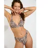 Haut de maillot push-up léopard MAHO SAVARI M