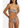 Haut de maillot de bain bandeau léopard NILO SAVARI S