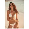 Banana Moon - Women's Yero Santafe - Haut de maillot taille 38, blanc