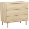 Commode 3 tiroirs Paloma bois BEIGE Sauthon