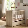 Lit bébé Paloma bois BEIGE Sauthon