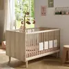 Lit little big bed Paloma bois BEIGE Sauthon