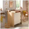 Sauthon mobilier Commode 3 tiroirs Vanille