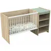 BABY PRICE Lit combiné évolutif Up chêne doré (60 x 120 cm)