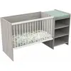 Baby Price Lit combiné évolutif Up chêne Silex (60 x 120 cm)
