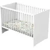 Lit bébé - 120 x 60 cm - Babyprice First - En bois blanc