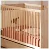 Sauthon Drap housse en mousseline de coton Terracotta (70 x 140 cm)