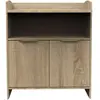 Sauthon mobilier Commode 2 portes et 1 niche Azur