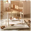 Grand tapis de jeu en double gaze de coton UNI VANILLA - Sauthon TU