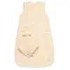 Sauthon Gigoteuse Bébé Hiver En Double Gaze De Coton Et Son Doudou Mouchoir Beige